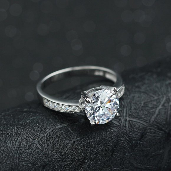 New sterling silver ring size 6-8 - Picture 2 of 6